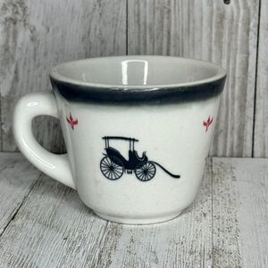 Vintage Wellsville China Char-Steakhouse Coffee Cup Restaurantware Mug